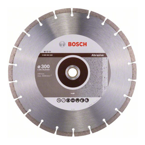 Disque de coupe diamanté standard pour abrasif Bosch 20.00/25.40