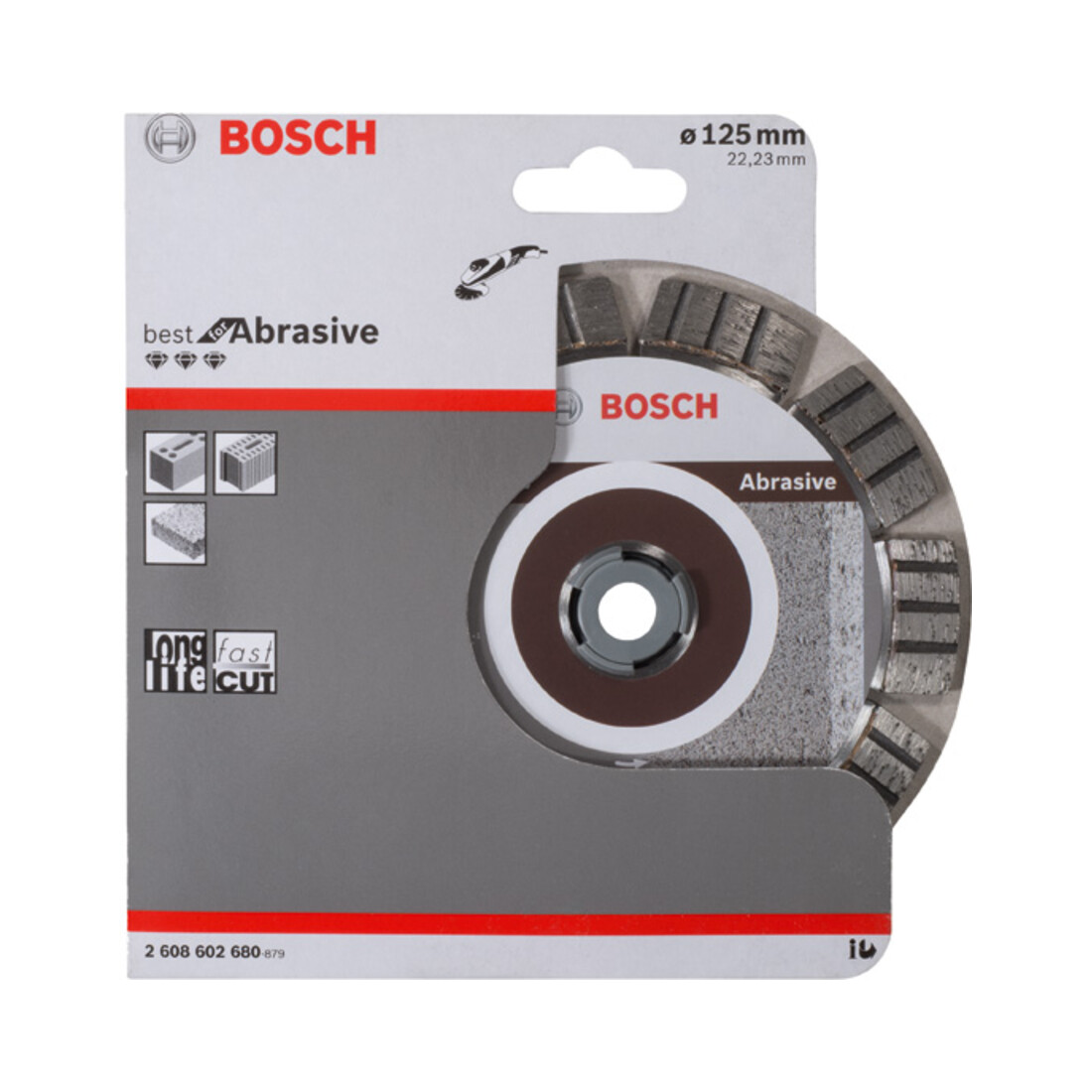 Disque à tronçonner diamanté Best for Abrasive 125 x 22,23 x 2,2 x 12 mm