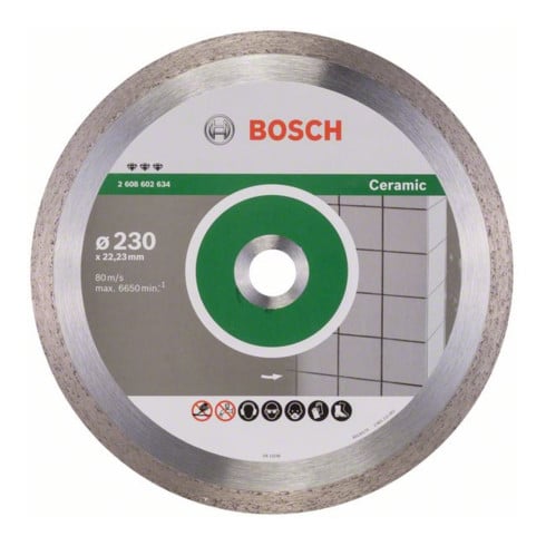 Disque à tronçonner diamanté Best for Ceramic 230 x 22,23 x 2,4 x 10 mm