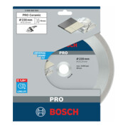 Disque à tronçonner diamanté Best for Ceramic 230 x 22,23 x 2,4 x 10 mm-5