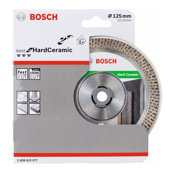 Disque à tronçonner diamanté Best for Hard Ceramic 125x22.23x1.4x10