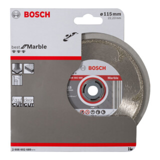 Le disque diamanté de Bosch : le meilleur pour le marbre