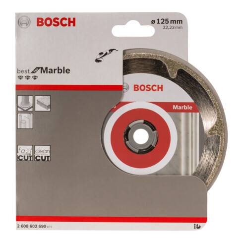 Disque à tronçonner diamanté Best for Marble 125 x 22,23 x 2,2 x 3 mm