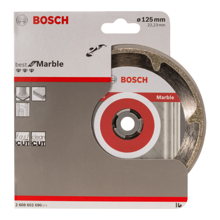 Disque à tronçonner diamanté Best for Marble 125 x 22,23 x 2,2 x 3 mm