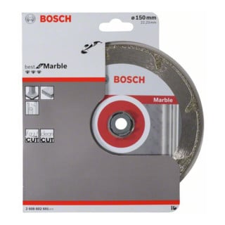 Le disque diamanté de Bosch : le meilleur pour le marbre