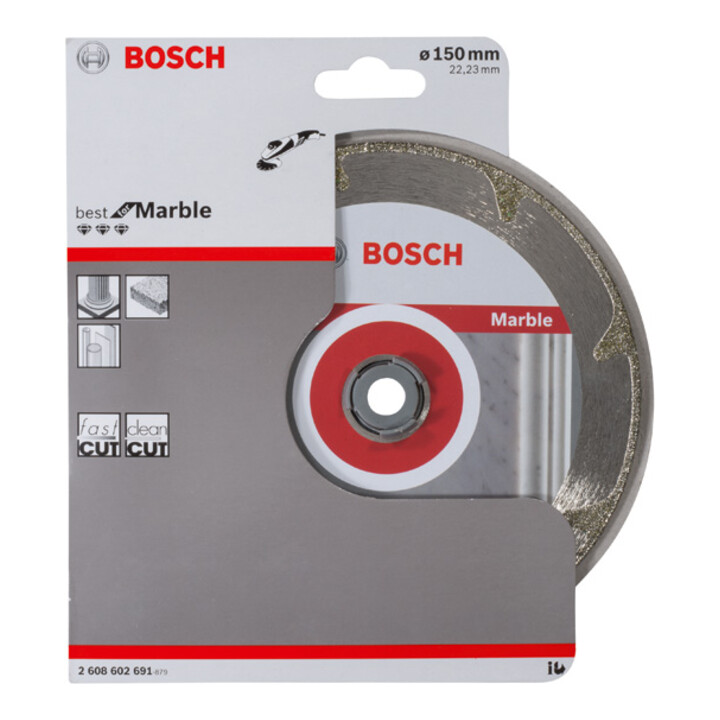 Disque à tronçonner diamanté Best for Marble 150 x 22,23 x 2,2 x 3 mm