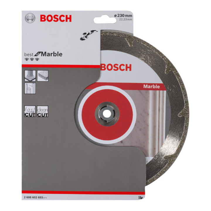 Disque à tronçonner diamanté Best for Marble 230 x 22,23 x 2,2 x 3 mm