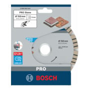Disque à tronçonner diamanté Best for Stone 150 x 22,23 x 2,4 x 12 mm-5