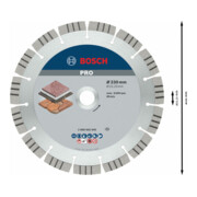 Disque à tronçonner diamanté Best for Stone 230 x 22,23 x 2,4 x 15 mm-4