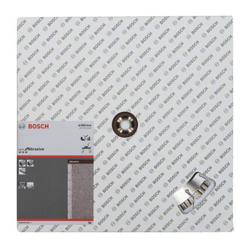 Disque à tronçonner diamanté Bosch Meilleur pour abrasif 400 x 20,00/25,40 x 3,2 x 12 mm