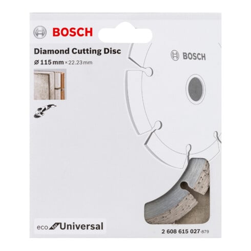 Disque à tronçonner diamanté Eco For Universal Bosch