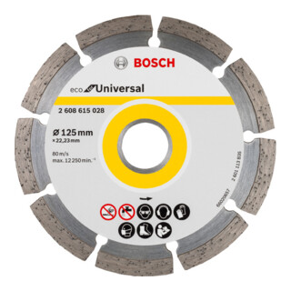 Disque à tronçonner diamanté Eco For Universal Bosch