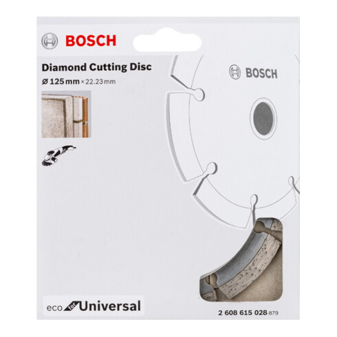 Disque à tronçonner diamanté Eco For Universal Bosch