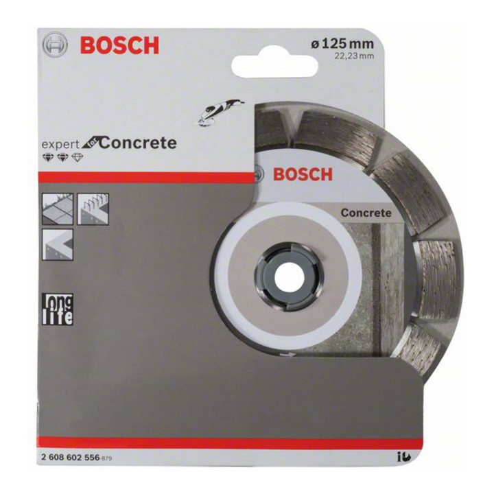 Disque à tronçonner diamanté Expert for Concrete 125 x 22,23 x 2,2 x 12 mm