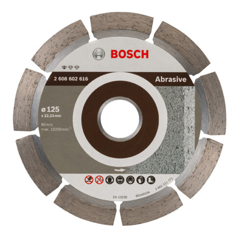 Disque à tronçonner diamanté Standard for Abrasive 125 x 22,23 x 6 x 7 mm
