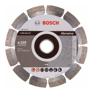 Disque de coupe diamanté Bosch Standard pour l'abrasif