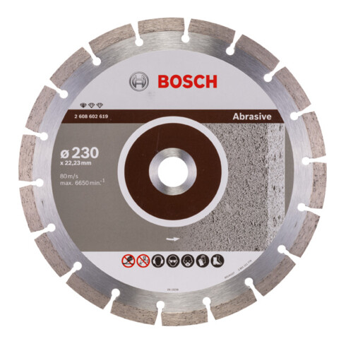Disque à tronçonner diamanté Standard for Abrasive 230 x 22,23 x 2,3 x 10 mm
