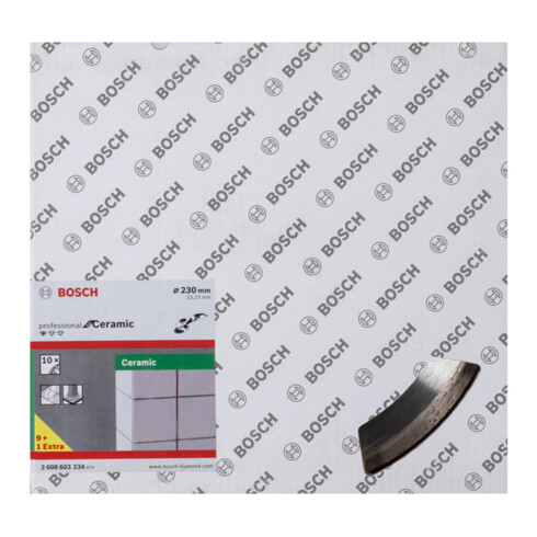 Disque à tronçonner diamanté Standard for Ceramic 230 x 22,23 x 1,6 x 7 mm