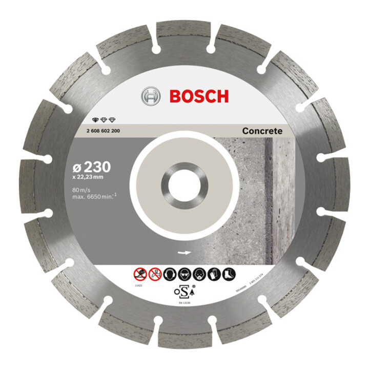 Disque à tronçonner diamanté Standard for Concrete 230 x 22,23 x 2,3 x 10 mm