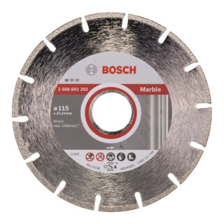Lame de scie diamant Bosch Standard pour marbre