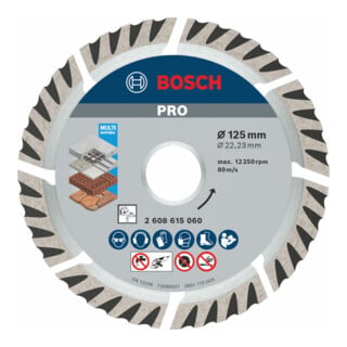 Disque à tronçonner diamanté Standard for Universal 125 x 22,23 (pack de 10) 125x22.23x2x10mm