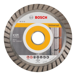 Lame de scie diamantée Bosch Standard pour Universal Turbo
