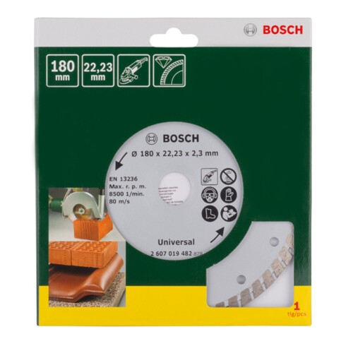 Disque de coupe diamant Bosch Turbo