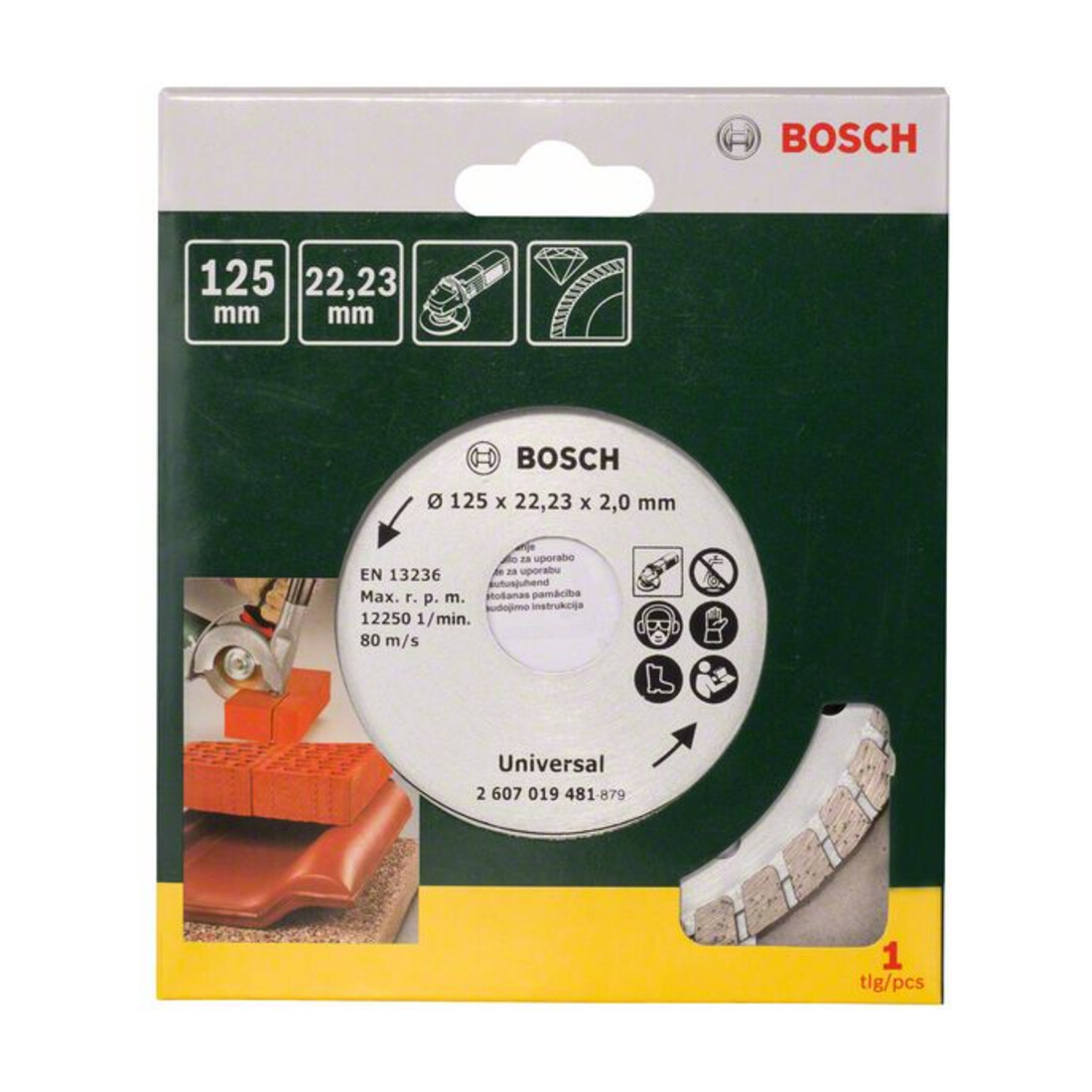 Disque de coupe diamant Bosch Turbo