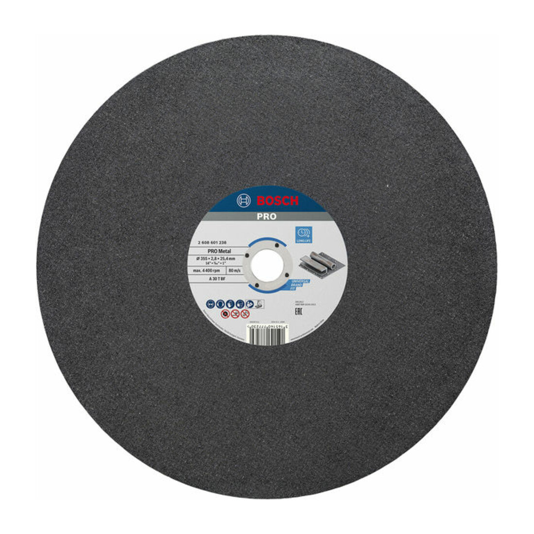 Disque à tronçonner droit Bosch Expert for Metal A 30 T BF 355 mm 2,8 mm