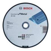 Disque à tronçonner droit Bosch, Standard for Metal Straight 230 mm, 22.23 mm