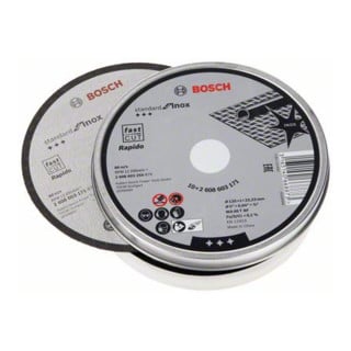Disque à tronçonner droit Bosch Standard pour Inox Rapido WA 60 T BF