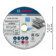 Disque à tronçonner Expert for Inox A 60 R INOX BF; 76 mm; 1 mm; 10 mm
