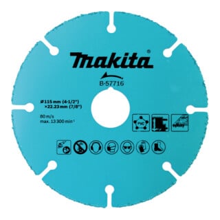 Disque à tronçonner Makita universel