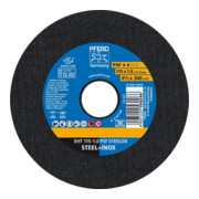 Disque à tronçonner PFERD EHT 115-1,0 PSF STEELOX acier inoxydable droit