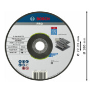 Disque à tronçonner Standard for Inox Bosch-4