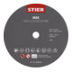 Disque à tronçonner STIER 230 x 1,9 x 22,23 droit, inox/acier inoxydable-1