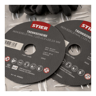 Disque à tronçonner STIER