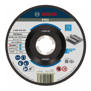 Bosch X-LOCK Cutting Disc Expert pour Métal A 30 S BF