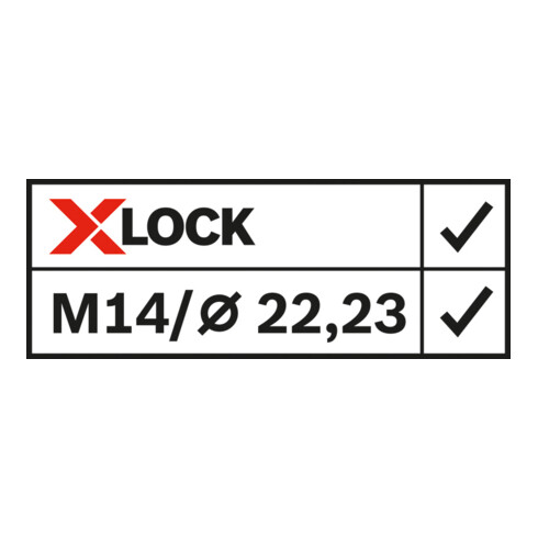 Disque à tronçonner X-LOCK Standard for Universal Bosch