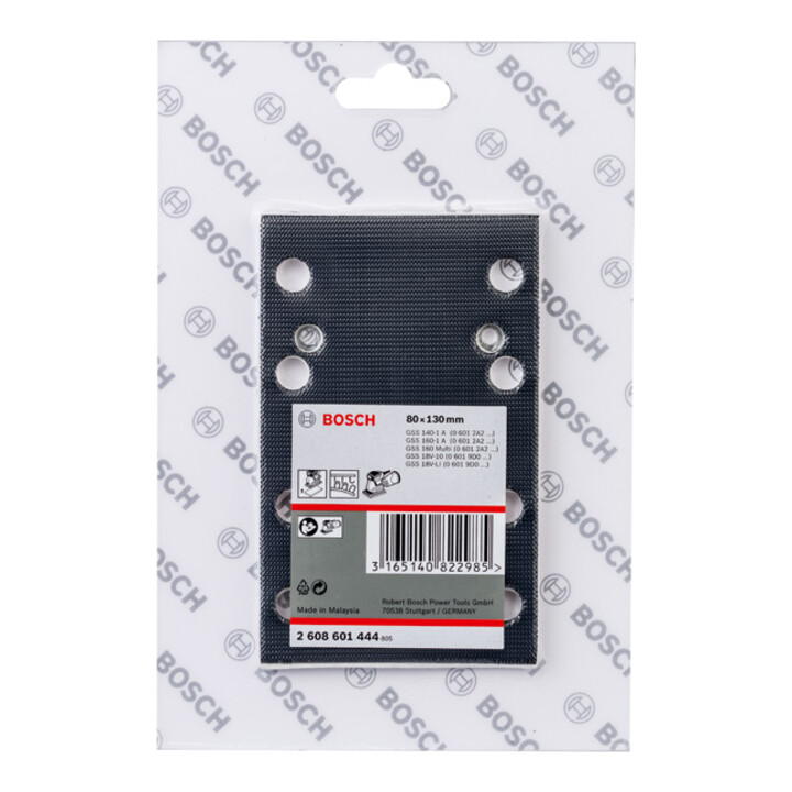Disque abrasif auto-agrippant Bosch 80 x 130 mm