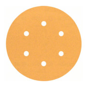 Bosch feuille abrasive C470, 6 trous, Velcro, 150 mm, 120-1