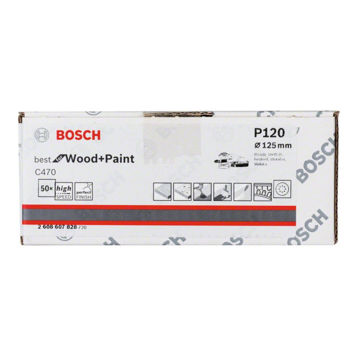 Disque abrasif C470, pack de 50 125 mm, 120