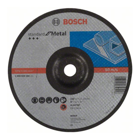 Meule coudée Bosch Standard pour Métal A 24 P BF