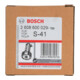 Disque abrasif de rechange Bosch pour affûteuse de forets S41-2