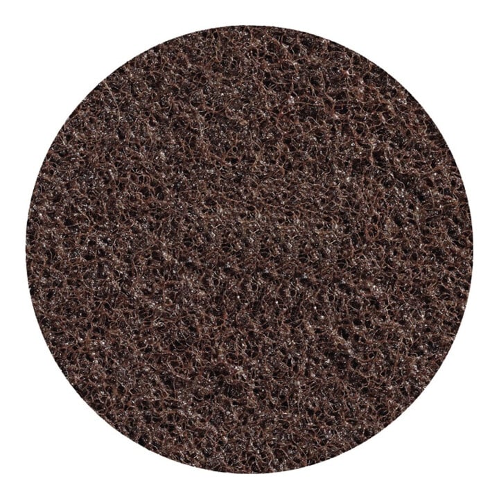 Disque abrasif en non-tissé Scotch Brite SC-DH D. 178 mm gran.gross. marron 3M