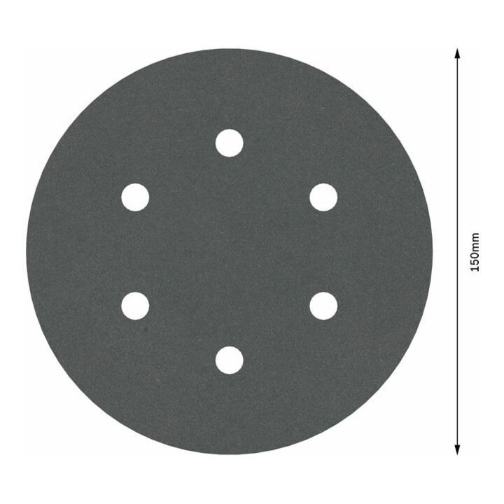 Disque abrasif F355, pack de 5 150 mm, 400
