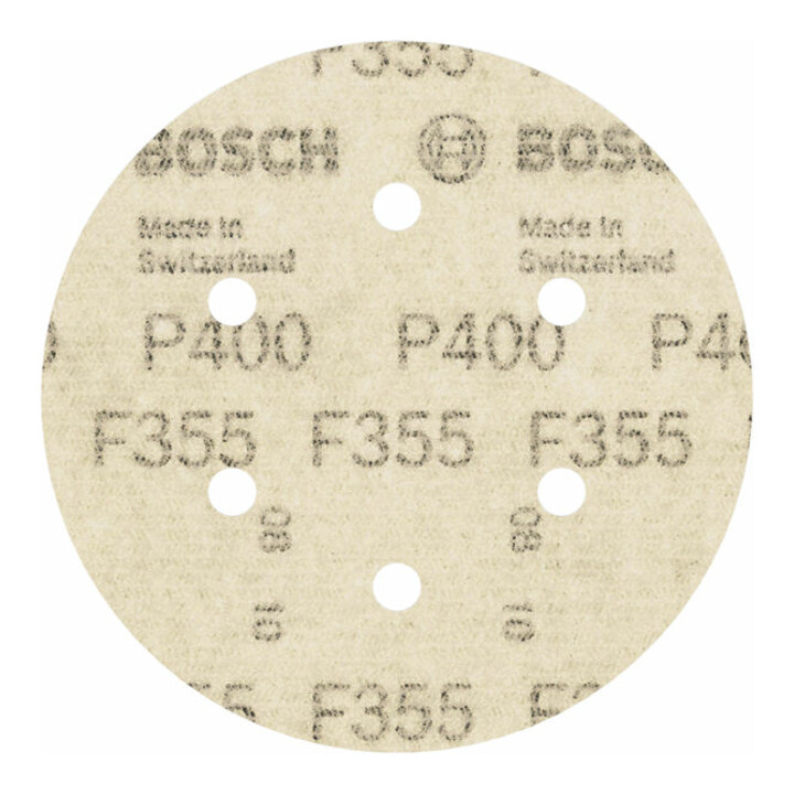 Disque abrasif F355, pack de 5 150 mm, 400