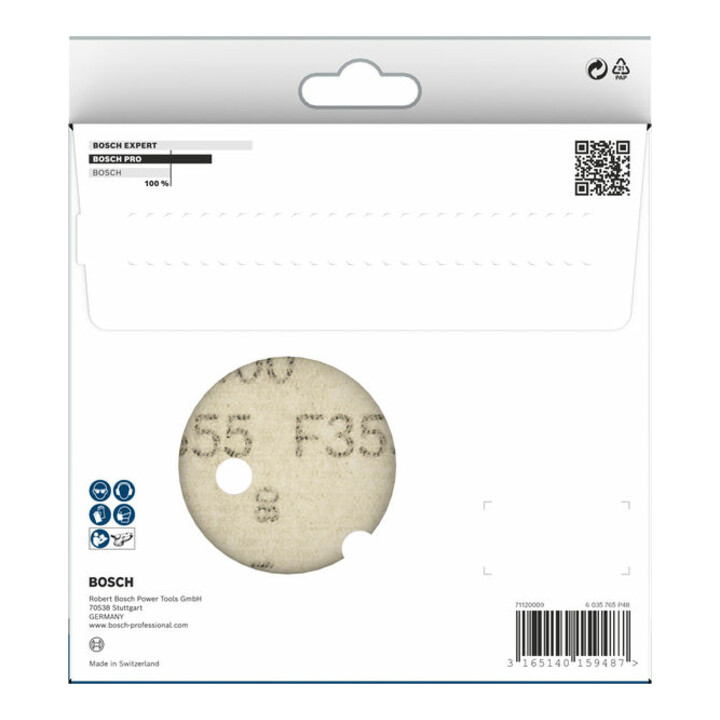 Disque abrasif F355, pack de 5 150 mm, 400
