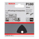 Feuille abrasive Bosch F355 pour ponceuses delta et multicoupeuses-2