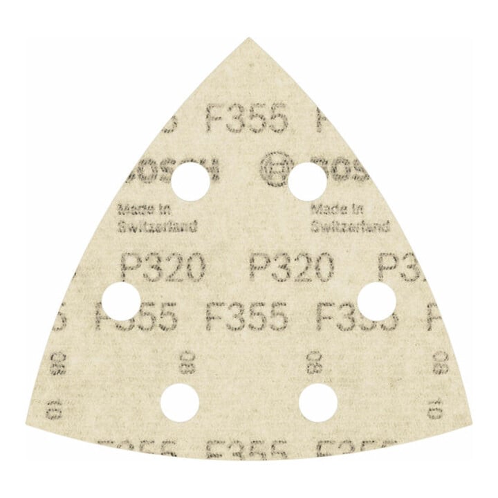 Disque abrasif F355, pack de 5 93 mm, 320